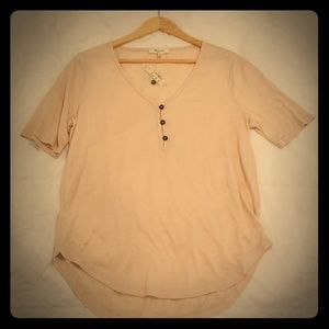 Madewell Drapey Henley Tee